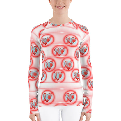 No Love 2 White Women's Dry Fit 2