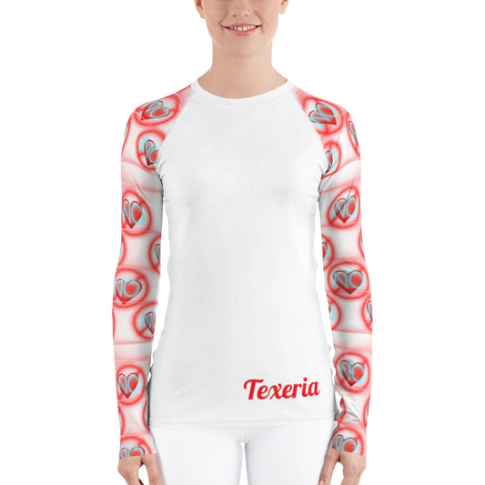 No Love 2 White Women's Dry Fit 3