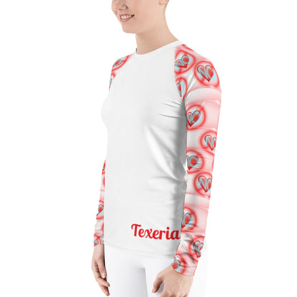 No Love 2 White Women's Dry Fit 3