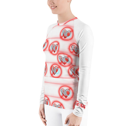 No Love 2 White Women's Dry Fit