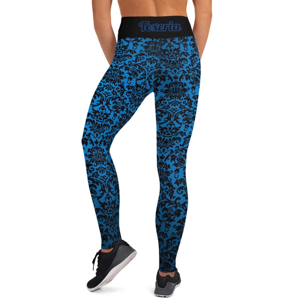 Chandelier Blue 2 Leggings