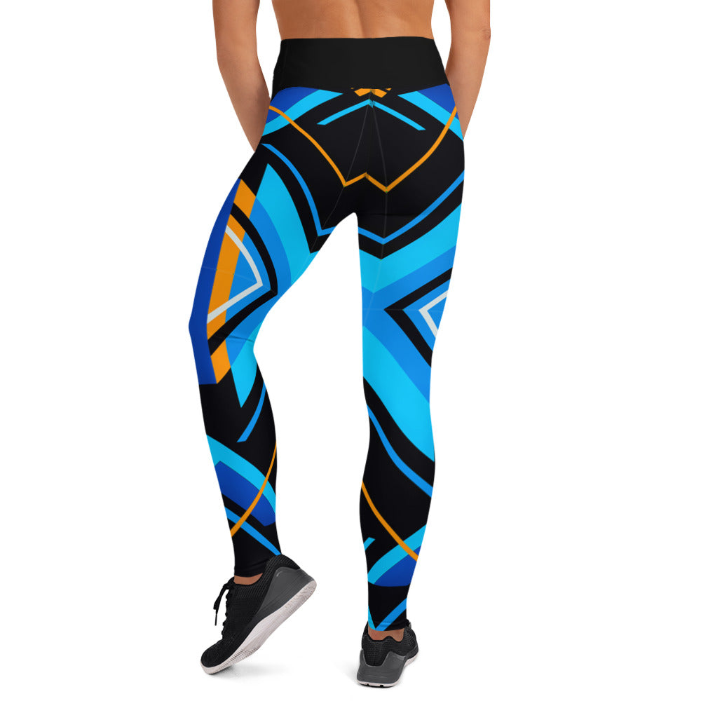 Aztec Blue Leggings