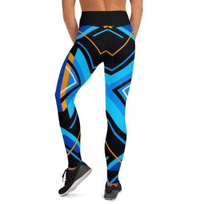 Aztec Blue Leggings