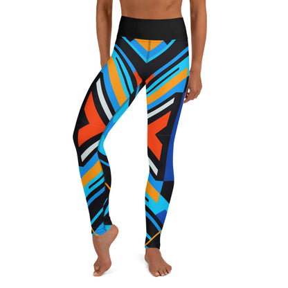 Aztec Blue Leggings