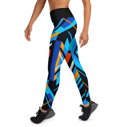 Aztec Blue Leggings