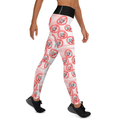 No Love 2 Black Leggings with pockets