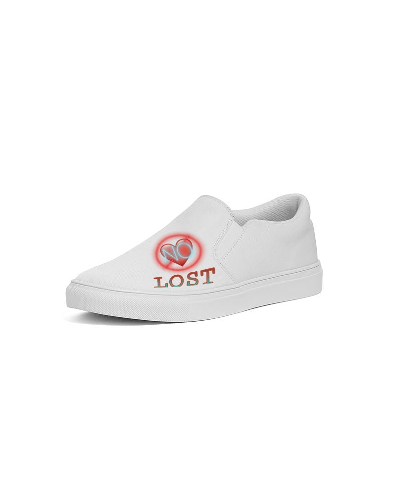 No love Women's Slip-On Canvas Shoe