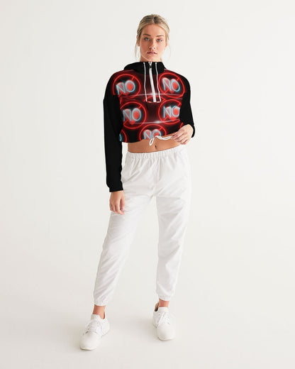 No love 3 Women's Cropped Windbreaker