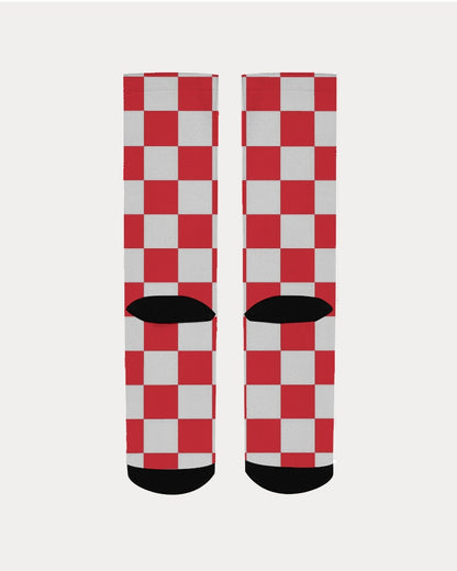 checkered Men's Socks