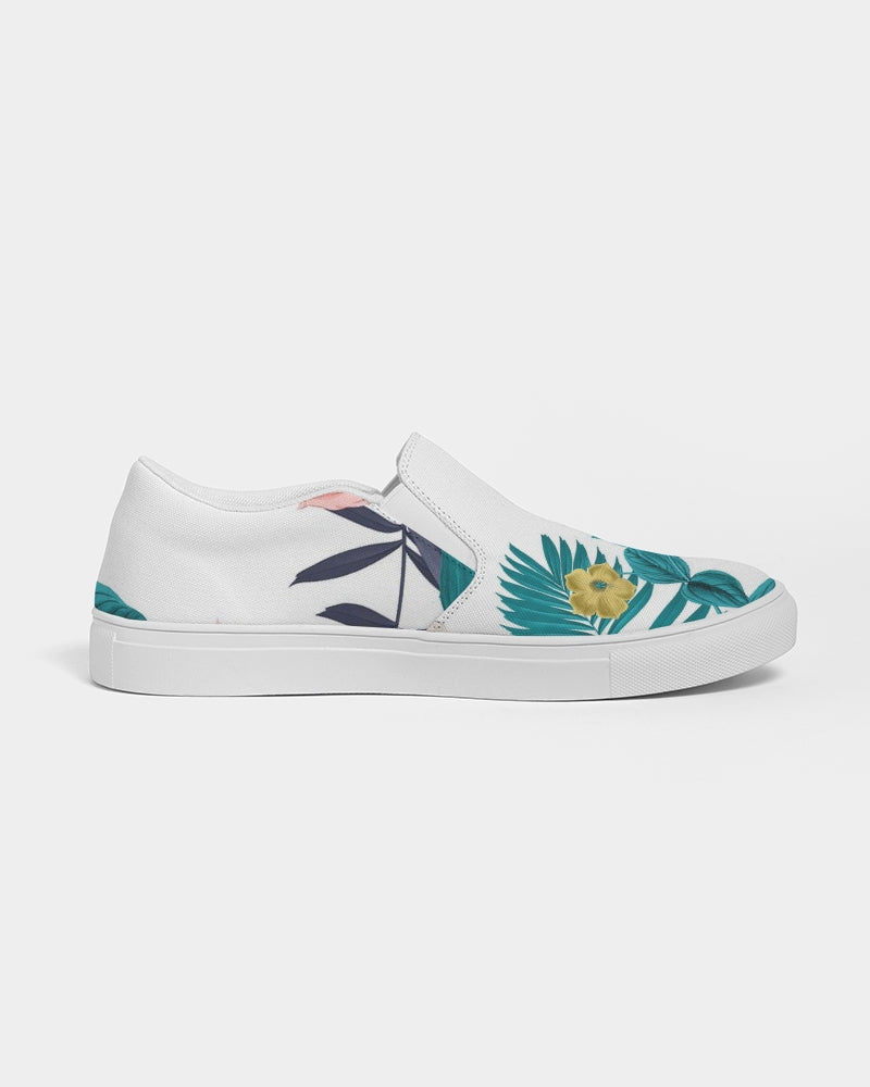 Warm Floral Women's Slip-On Canvas Shoe