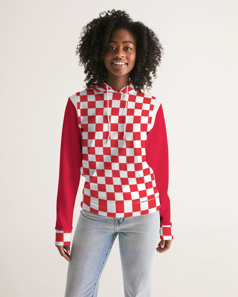 checkered Women's Hoodie