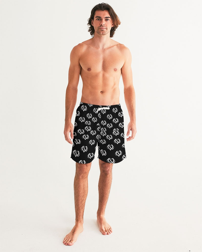 Poly Love Black Men's Swim Trunk