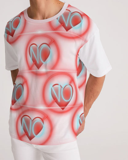 No love 2 Men's Premium Heavyweight Tee