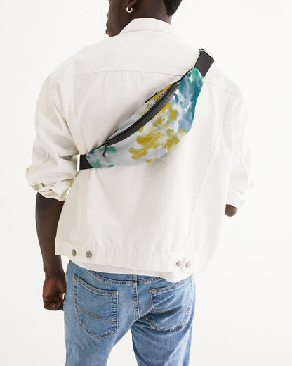 Watercolor Crossbody Sling Bag