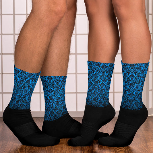 Chandelier Blue Socks