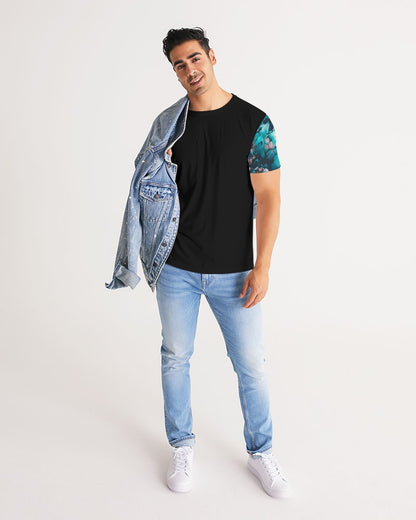Teal Floral Men's Tee