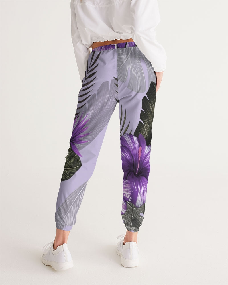 Purple Flower Women's Track Pants