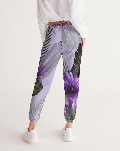 Purple Flower Women's Track Pants