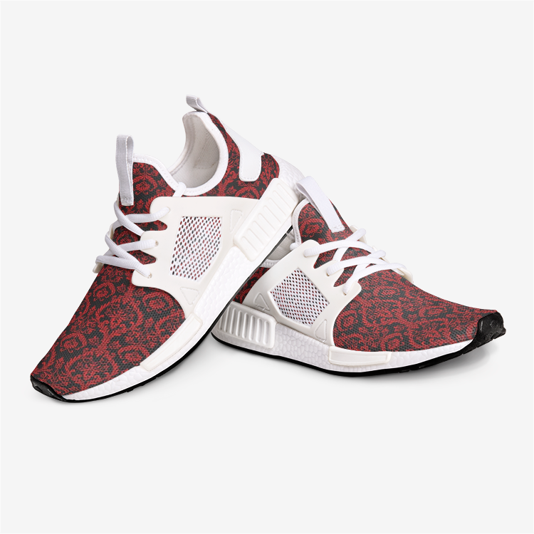 Chandelier Red Lightweight Sneaker (white)