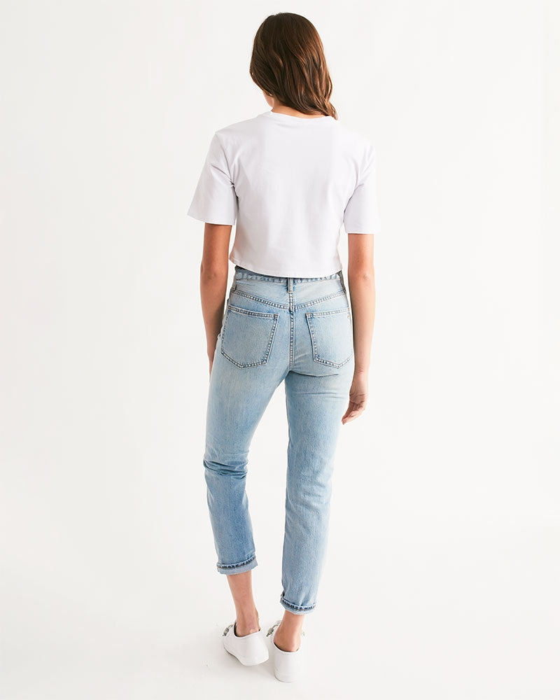 No love 2 Women's Cropped Tee