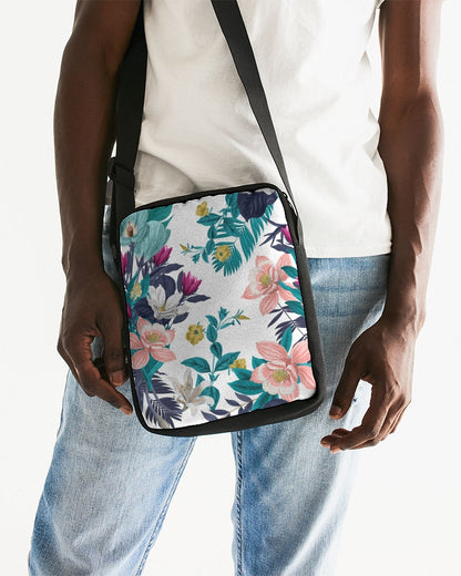 Warm Floral Messenger Pouch