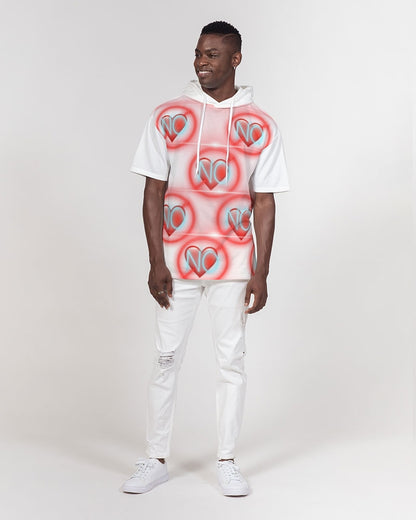 No love 2 Men's Premium Heavyweight Short Sleeve Hoodie