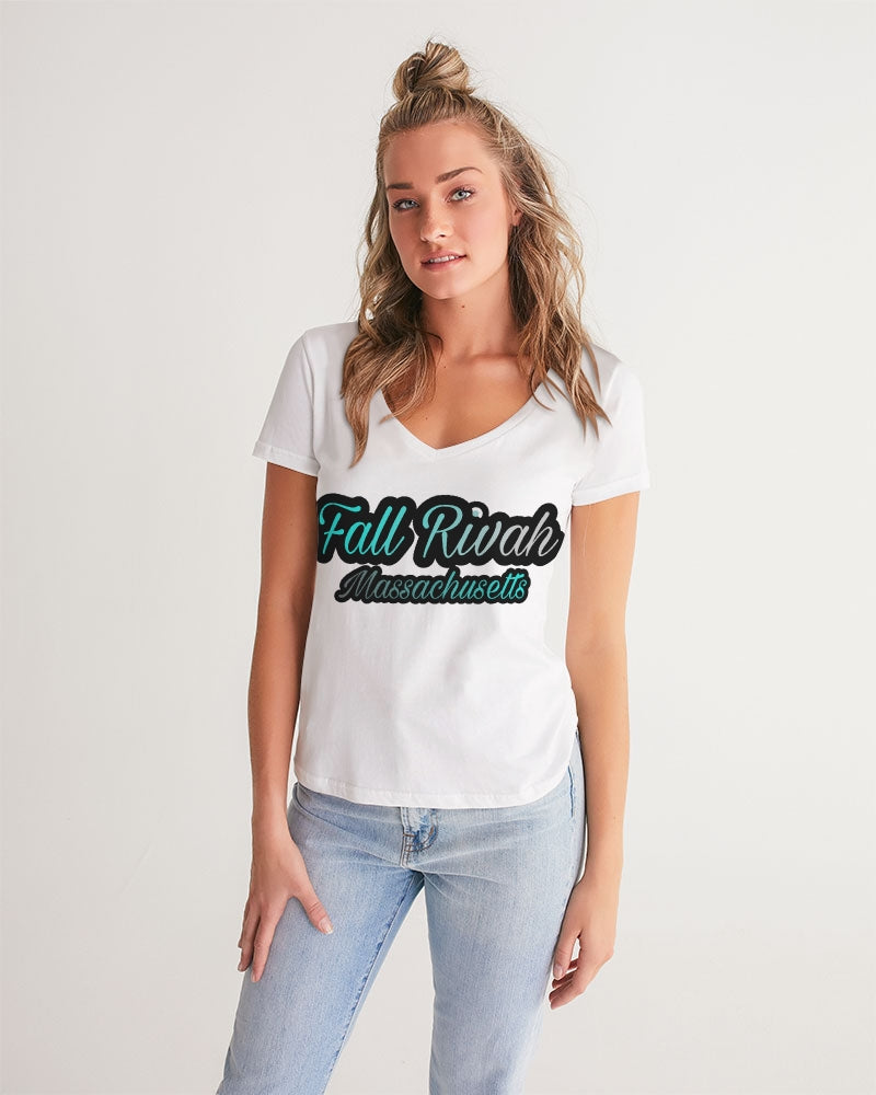 Fall Rivah Women's V-Neck Tee