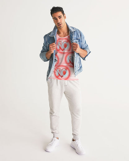 No love 2 Men's Sports Tank