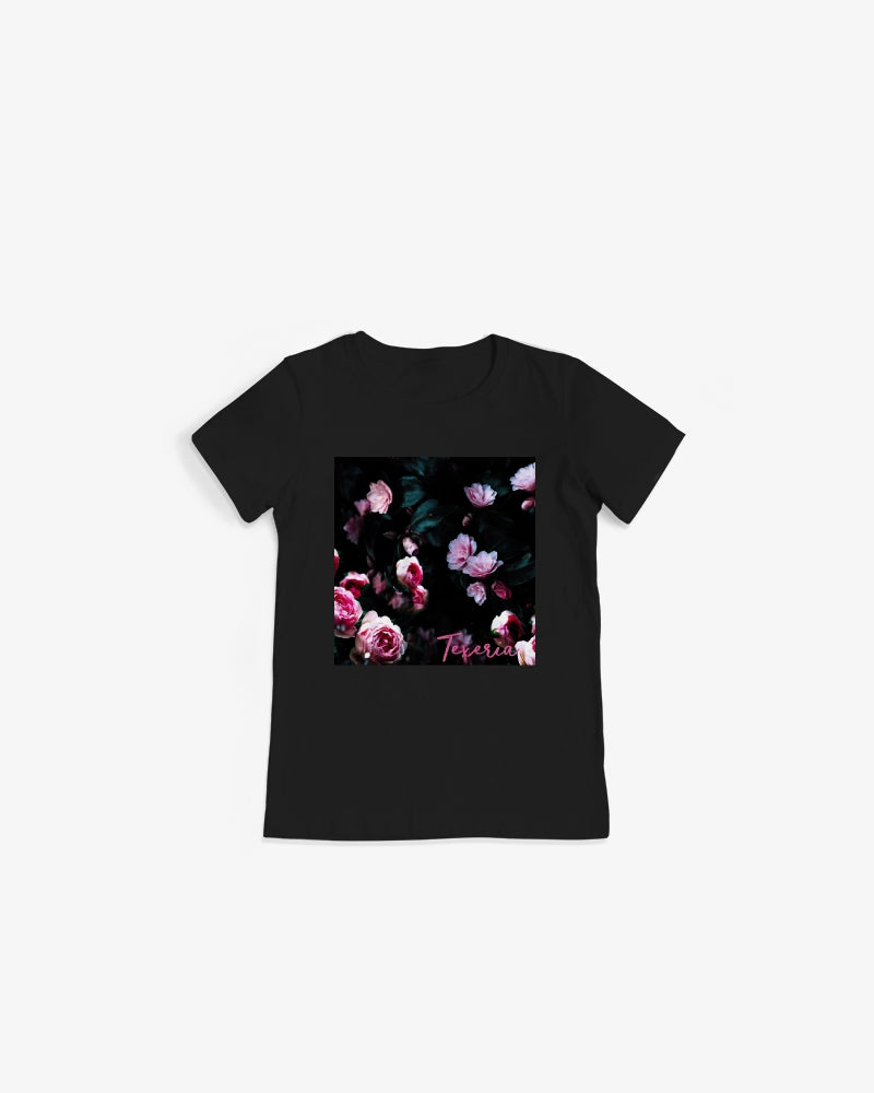 Dark Floral Women's Graphic Tee