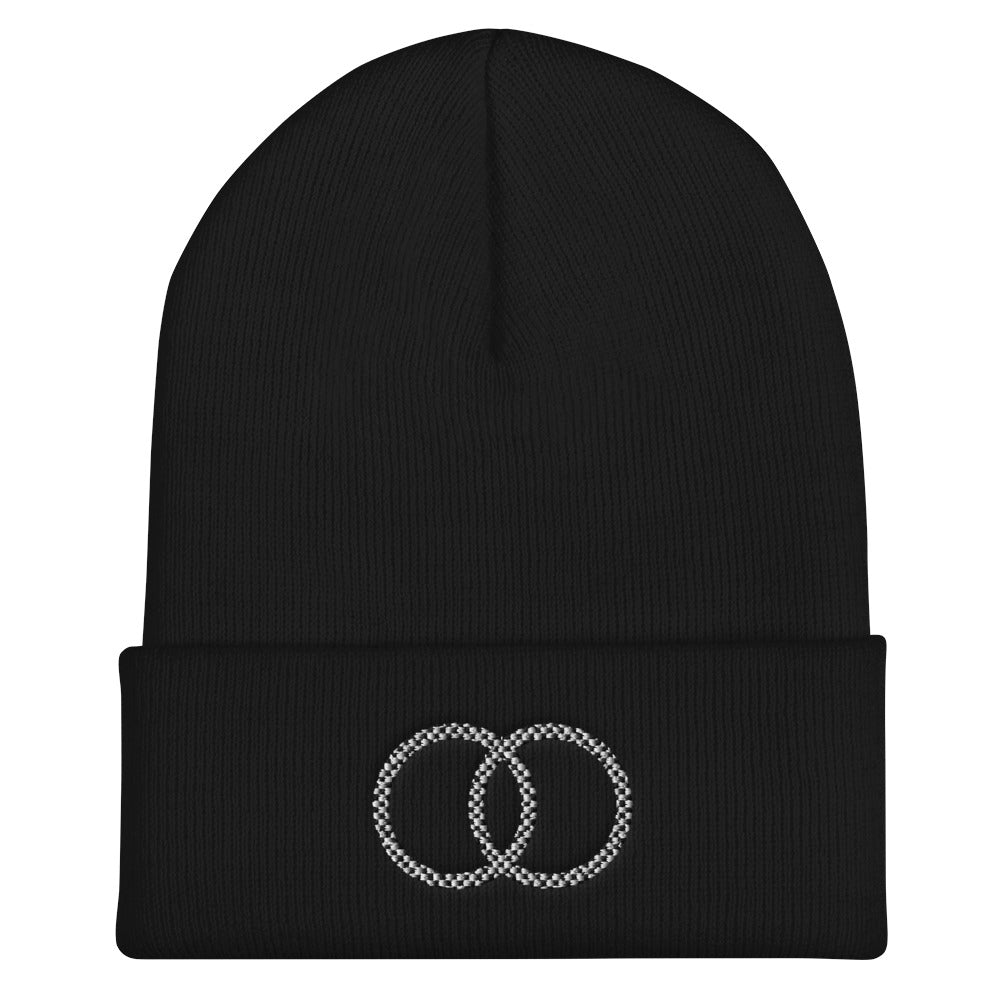 Double Loop Cuffed Beanie