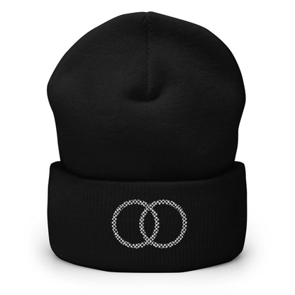 Double Loop Cuffed Beanie