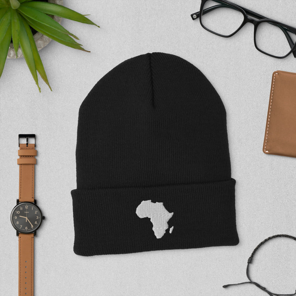 Africa Cuffed Beanie