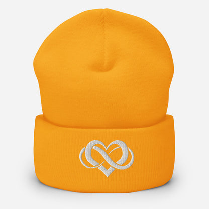 Poly Love Cuffed Beanie