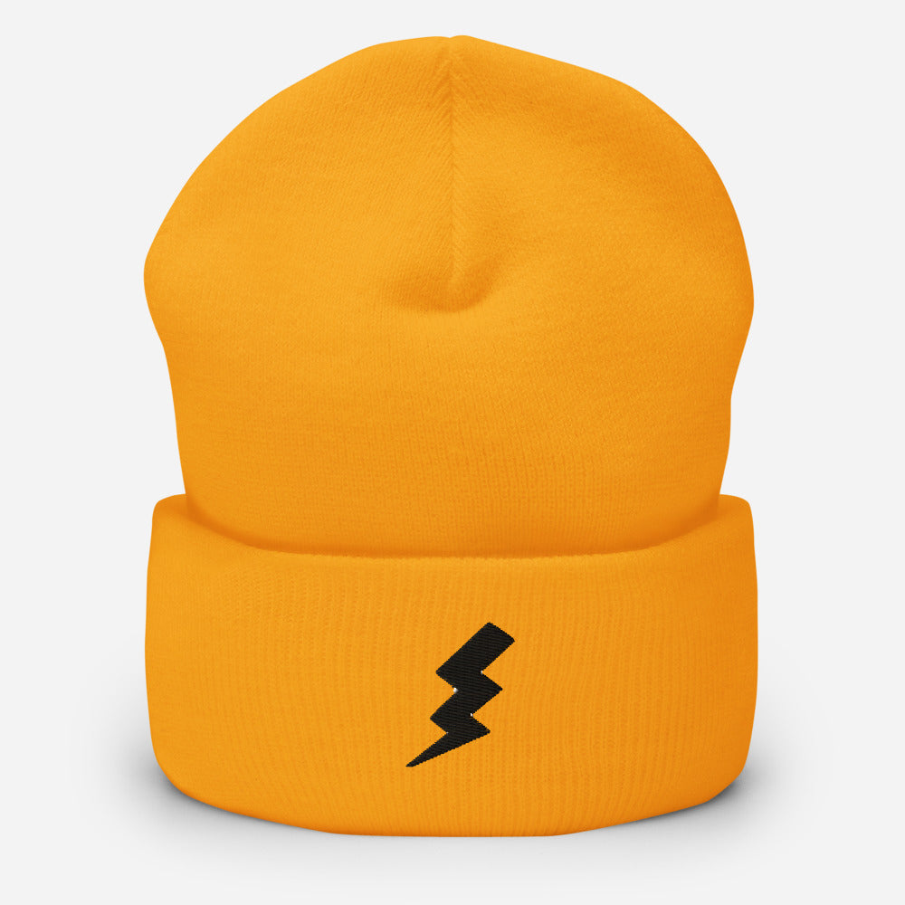Lightning Cuffed Beanie