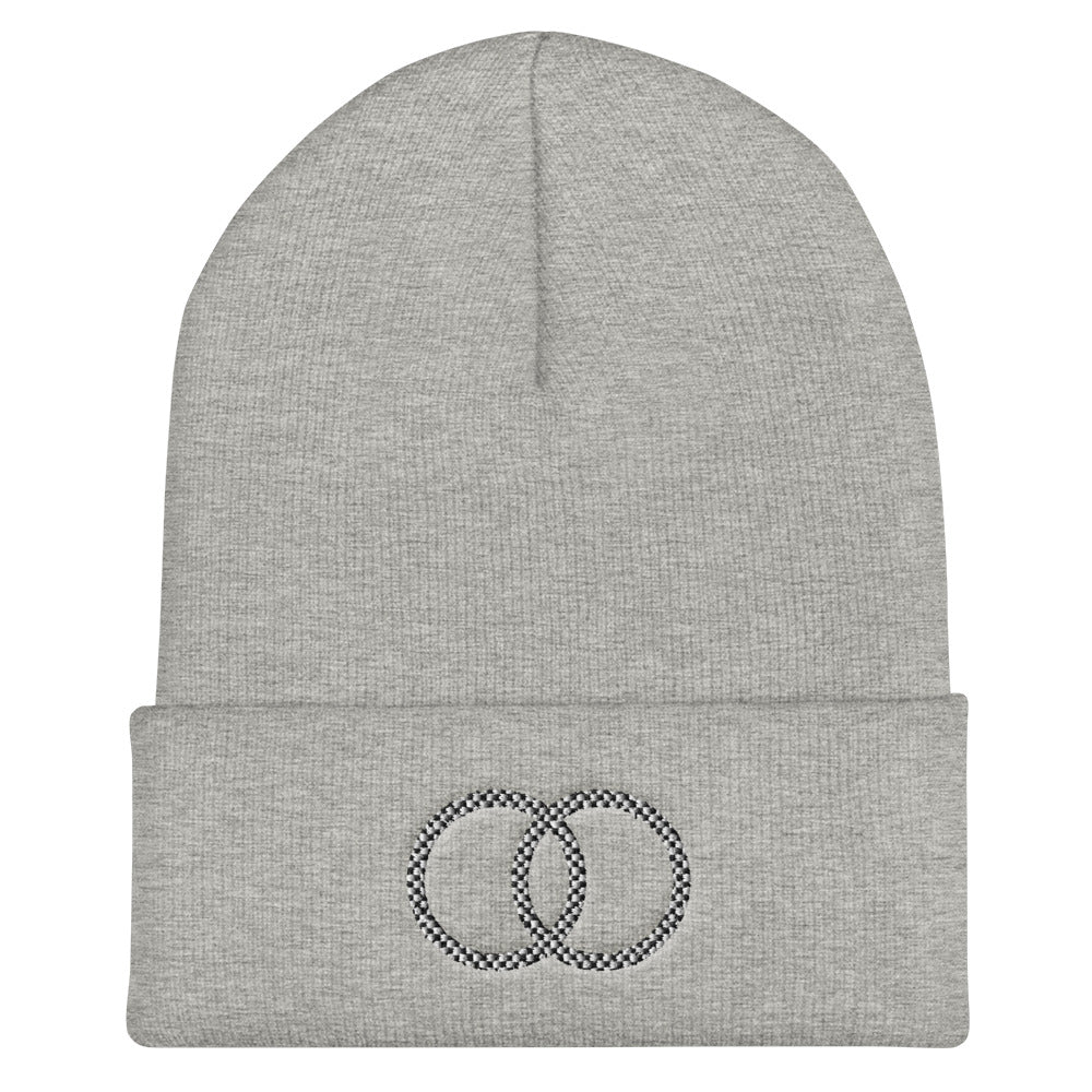 Double Loop Cuffed Beanie