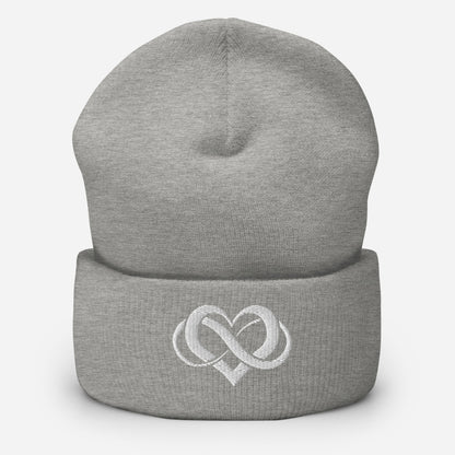 Poly Love Cuffed Beanie