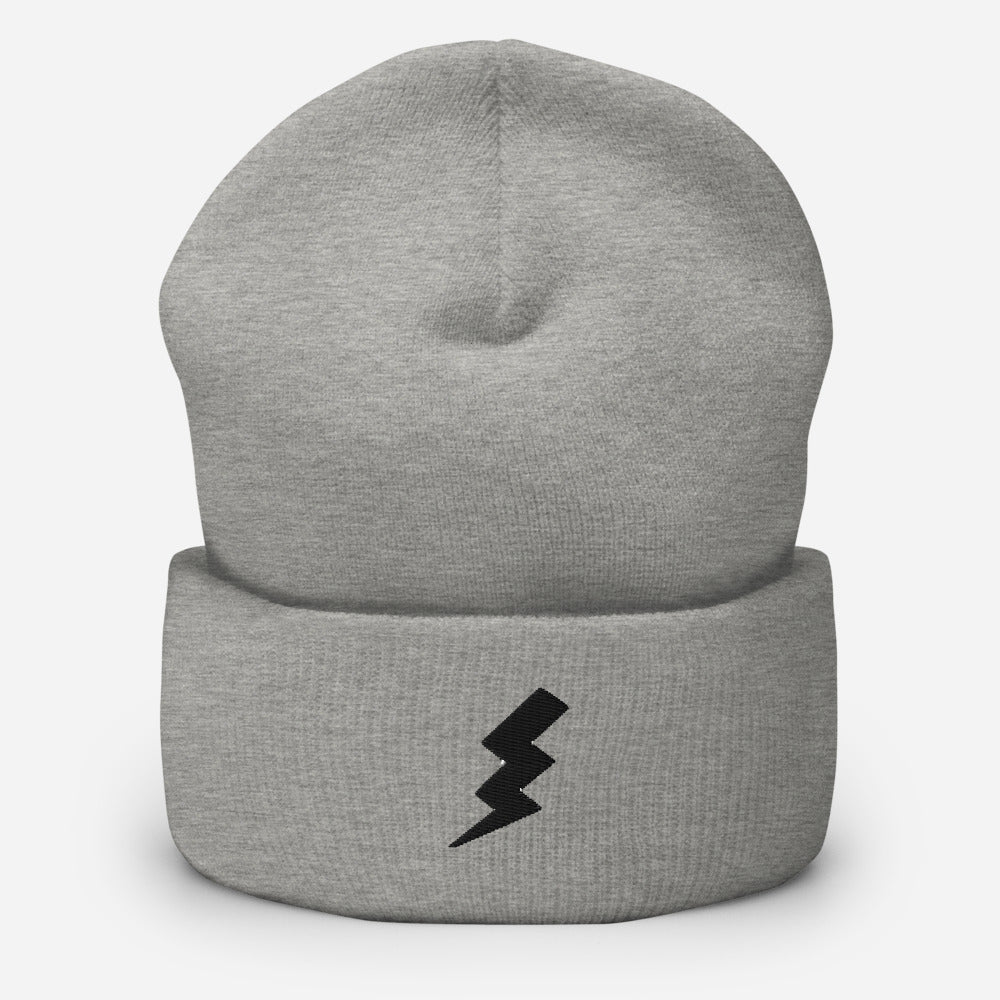 Lightning Cuffed Beanie