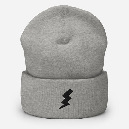 Lightning Cuffed Beanie