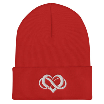 Poly Love Cuffed Beanie