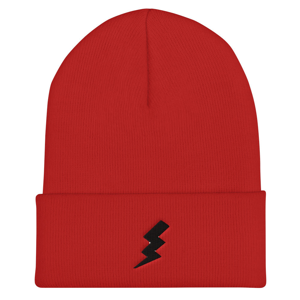 Lightning Cuffed Beanie