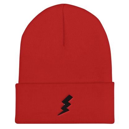 Lightning Cuffed Beanie