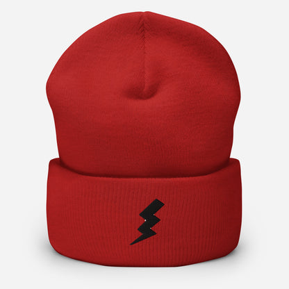 Lightning Cuffed Beanie