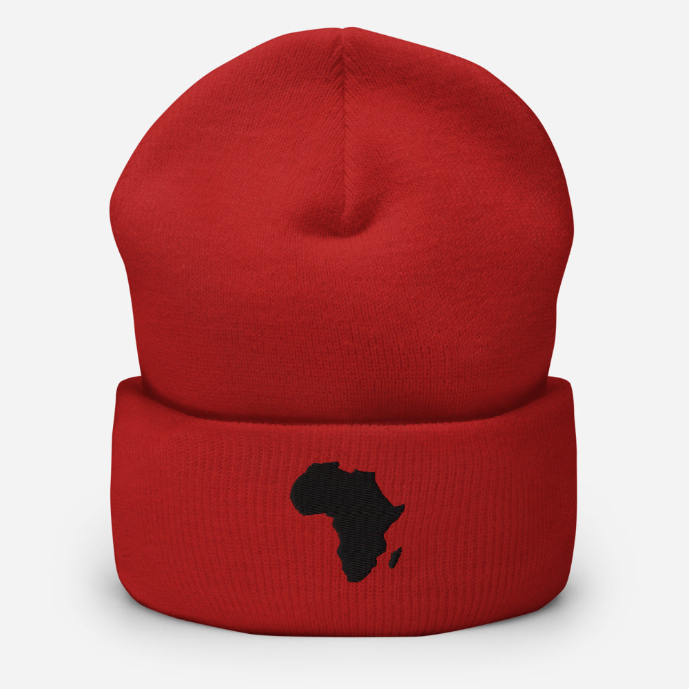 Africa Cuffed Beanie