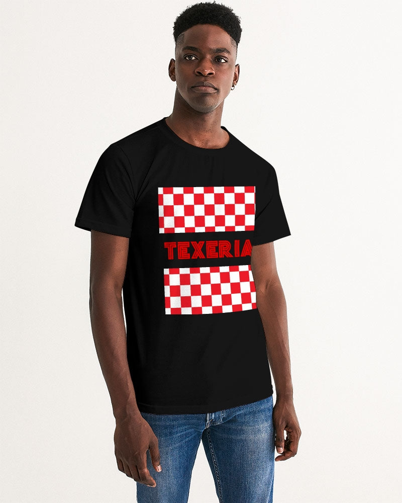 checkered Men's Graphic Tee