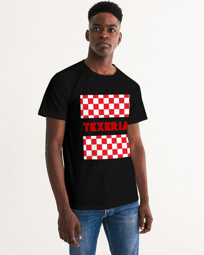 checkered Men's Graphic Tee