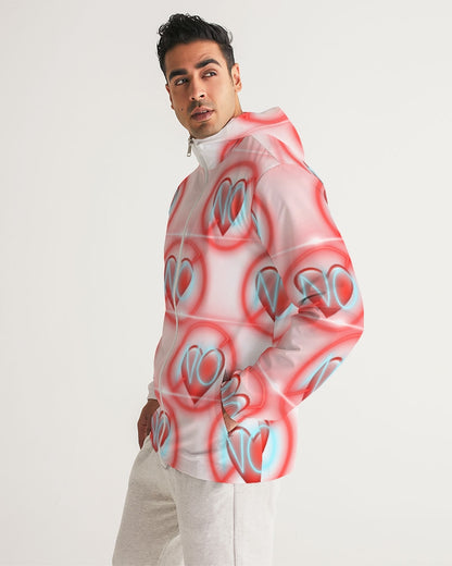 No love 2 Men's Windbreaker