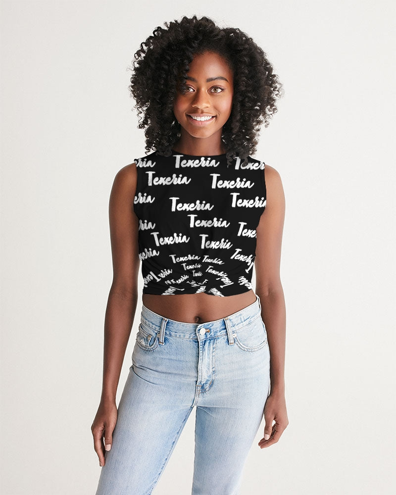 Texeria Monogram Women's Twist-Front Tank