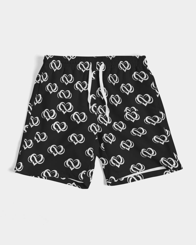 Poly Love Black Men's Swim Trunk