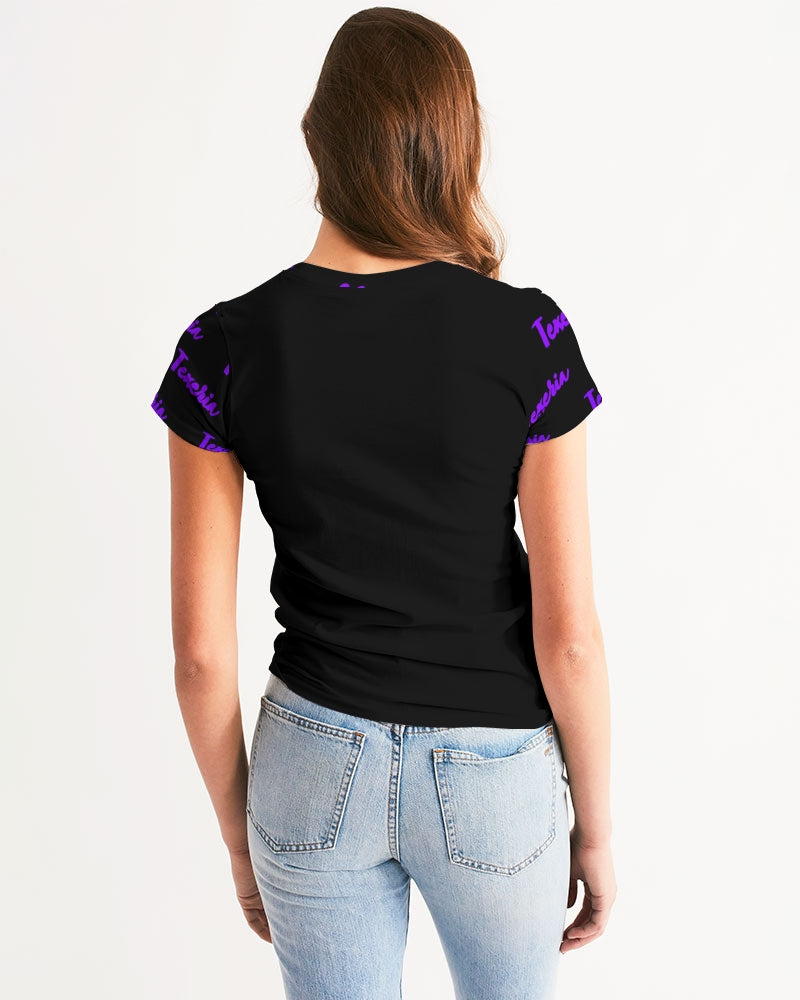 Texeria Monogram purple Women's Tee