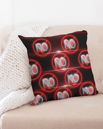 No love 3 Throw Pillow Case 20"x20"